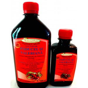 Tinctură de Paducel şi Valeriană (500ml) Tinctură de Paducel şi Valeriană (500ml)